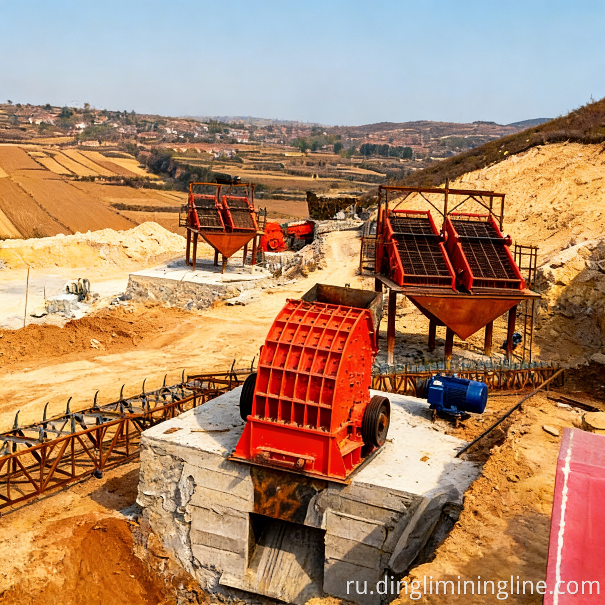 Heavy Duty Stone Crushing Line